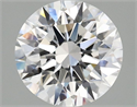Lab Grown Diamond 2.05 Carats, Round with Ideal Cut, D Color, VVS2 Clarity and Certified by IGI