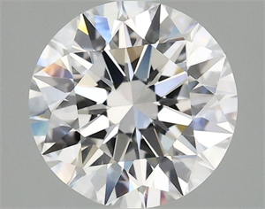 Picture of Lab Grown Diamond 2.05 Carats, Round with Ideal Cut, D Color, VVS2 Clarity and Certified by IGI
