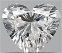 Natural Diamond 0.51 Carats, Heart with  Cut, G Color, SI2 Clarity and Certified by GIA