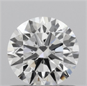 Del inventario de diamantes de laboratorio, 0.80 quilates, Redondo , Color D, claridad VS2 y certificado IGI