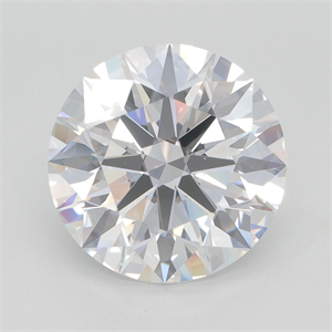 Picture of Lab Grown Diamond 5.36 Carats, Round with Excellent Cut, E Color, VVS1 Clarity and Certified by GIA
