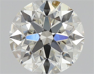 Picture of Natural Diamond 0.70 Carats, Round with Excellent Cut, K Color, VS1 Clarity and Certified by GIA