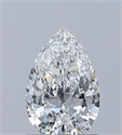 Diamante Natural 0.70 quilates, De pera , Color F, claridad VS2 y certificado GIA