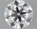 Diamante Natural 2.50 quilates, Redondo , Color F, claridad SI1 y certificado GIA