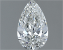 Diamante Natural 0.50 quilates, De pera , Color G, claridad VS1 y certificado GIA