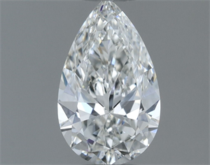 Foto Diamante Natural 0.50 quilates, De pera , Color G, claridad VS1 y certificado GIA de