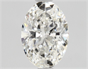 Natural Diamond 0.80 Carats, Oval with  Cut, G Color, SI1 Clarity and Certified by GIA
