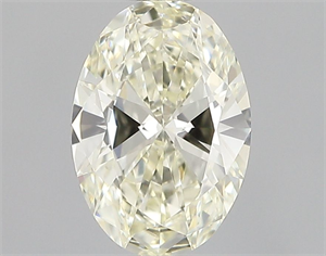 Picture of Natural Diamond 0.43 Carats, Oval with  Cut, M Color, VVS2 Clarity and Certified by GIA