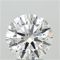 Lab Grown Diamond 3.09 Carats, Round with Ideal Cut, F Color, VVS2 Clarity and Certified by IGI