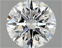 Diamante Natural 0.70 quilates, Redondo , Color E, claridad VVS1 y certificado GIA