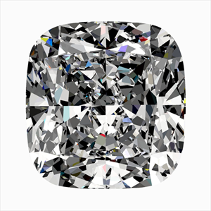 Picture of Natural Diamond 0.50 Carats, Cushion with  Cut, G Color, VS1 Clarity and Certified by GIA