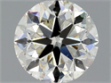 Diamante Natural 0.70 quilates, Redondo , Color K, claridad SI1 y certificado GIA