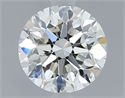 Diamante Natural 0.80 quilates, Redondo , Color F, claridad VS1 y certificado IGI