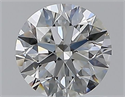Natural Diamond 0.85 Carats, Round with Excellent Cut, G Color, VS2 Clarity and Certified by GIA