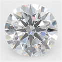 Del inventario de diamantes de laboratorio, 4.25 quilates, Redondo , Color D, claridad VVS1 y certificado GIA