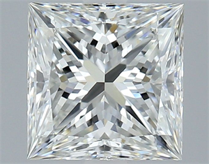 Picture of Natural Diamond 2.01 Carats, Princess with  Cut, G Color, VS1 Clarity and Certified by GIA