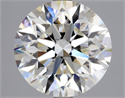 Natural Diamond 4.01 Carats, Round with Excellent Cut, H Color, VS1 Clarity and Certified by GIA