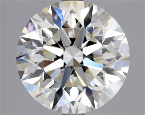 Picture of Natural Diamond 4.01 Carats, Round with Excellent Cut, H Color, VS1 Clarity and Certified by GIA