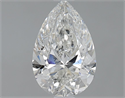 Natural Diamond 1.21 Carats, Pear with  Cut, H Color, SI2 Clarity and Certified by GIA