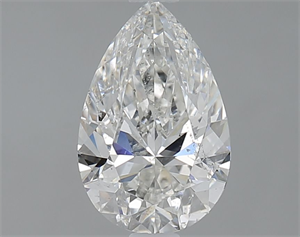 Picture of Natural Diamond 1.21 Carats, Pear with  Cut, H Color, SI2 Clarity and Certified by GIA