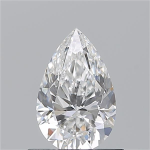 Picture of Natural Diamond 0.70 Carats, Pear with  Cut, E Color, VVS1 Clarity and Certified by GIA