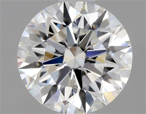 Foto Diamante Natural 0.54 quilates, Redondo , Color F, claridad VS2 y certificado GIA de