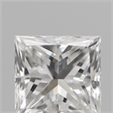 Natural Diamond 0.26 Carats, Princess with  Cut, E Color, VVS1 Clarity and Certified by IGI