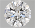 Natural Diamond 1.70 Carats, Round with Excellent Cut, D Color, VS1 Clarity and Certified by GIA