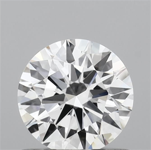 Picture of Lab Grown Diamond 0.70 Carats, Round with Excellent Cut, D Color, VVS2 Clarity and Certified by IGI