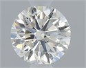 Natural Diamond 0.41 Carats, Round with Very Good Cut, K Color, SI1 Clarity and Certified by GIA