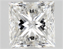 Diamante Natural 1.57 quilates, Princesa , Color E, claridad IF y certificado GIA