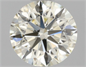 Diamante Natural 0.70 quilates, Redondo , Color K, claridad VS2 y certificado IGI