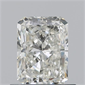 Natural Diamond 0.72 Carats, Radiant with  Cut, I Color, VS2 Clarity and Certified by GIA