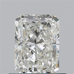 Picture of Natural Diamond 0.72 Carats, Radiant with  Cut, I Color, VS2 Clarity and Certified by GIA