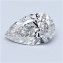 Diamante Natural 2.20 quilates, De pera , Color F, claridad SI2 y certificado IGI