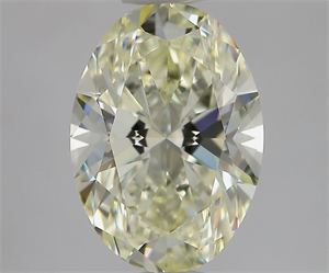 Picture of Natural Diamond 2.01 Carats, Oval with  Cut, N Color, VS1 Clarity and Certified by GIA