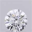 Lab Grown Diamond 0.72 Carats, Round with Excellent Cut, D Color, VS1 Clarity and Certified by IGI