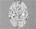 Diamante Natural 0.70 quilates, Ovalado , Color E, claridad SI1 y certificado GIA