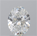 Diamante Natural 2.20 quilates, Ovalado , Color F, claridad SI2 y certificado GIA