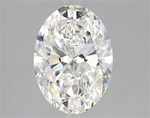 Picture of Natural Diamond 2.50 Carats, Oval with  Cut, G Color, VS2 Clarity and Certified by GIA