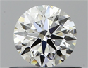 Diamante Natural 0.51 quilates, Redondo , Color G, claridad VVS2 y certificado GIA