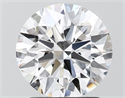 Del inventario de diamantes de laboratorio, 2.00 quilates, Redondo , Color D, claridad VVS2 y certificado IGI