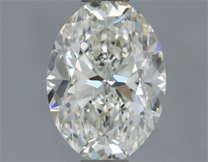 Picture of Natural Diamond 0.60 Carats, Oval with  Cut, I Color, VS1 Clarity and Certified by IGI