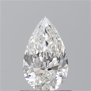 Picture of Natural Diamond 0.90 Carats, Pear with  Cut, G Color, VVS2 Clarity and Certified by GIA