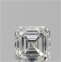Diamante Natural 1.01 quilates, Asscher , Color H, claridad SI2 y certificado GIA