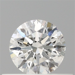 Picture of Natural Diamond 0.42 Carats, Round with Excellent Cut, F Color, SI2 Clarity and Certified by GIA