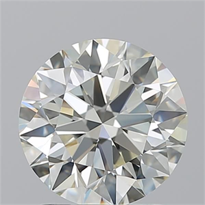 Foto Diamante Natural 1.90 quilates, Redondo , Color L, claridad VS1 y certificado GIA de