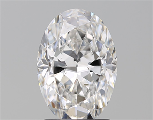 Foto Diamante Natural 2.06 quilates, Ovalado , Color E, claridad SI1 y certificado GIA de