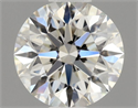 Natural Diamond 0.43 Carats, Round with Excellent Cut, I Color, VS1 Clarity and Certified by GIA