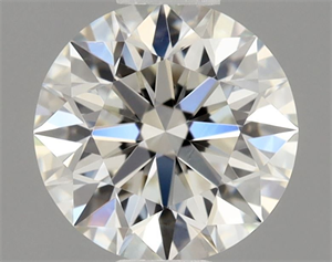 Picture of Natural Diamond 0.43 Carats, Round with Excellent Cut, I Color, VS1 Clarity and Certified by GIA